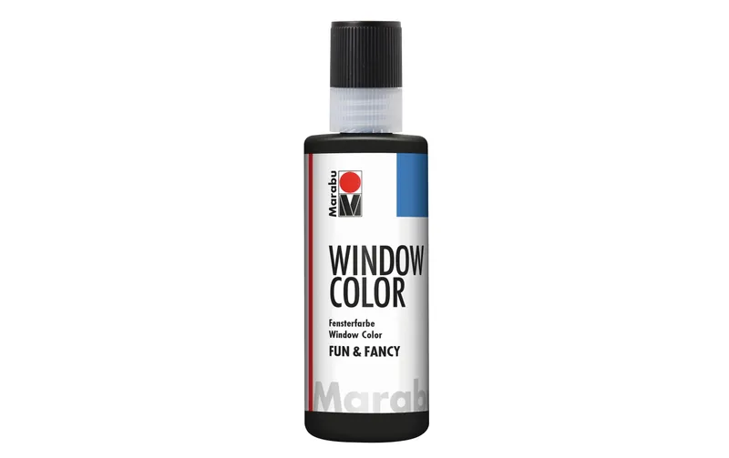 Marabu Fensterfarbe Window Color fun & fancy Konturenfarbe, noir