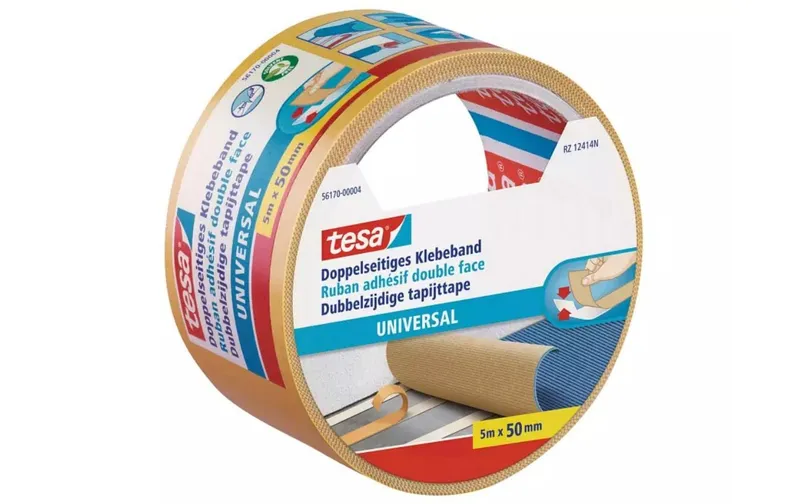 tesa Klebeband Universal 50 mm x 5 m, blanc