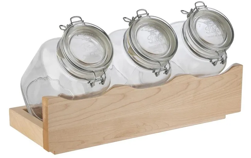 APS Buffetständer Good Morning 4-teiliges Set, Ahorn