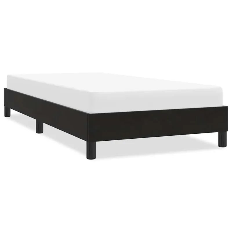 Bettgestell senza Matratze nero 100x220 cm Samt