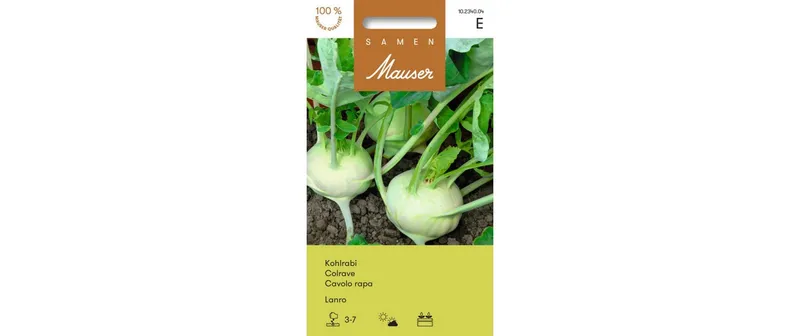 Samen Mauser Samen Alte Sorte Kohlrabi Lanro