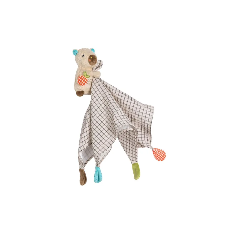 fehn Schmusetuch Musselin-Schmusetuch Capybara multicolore