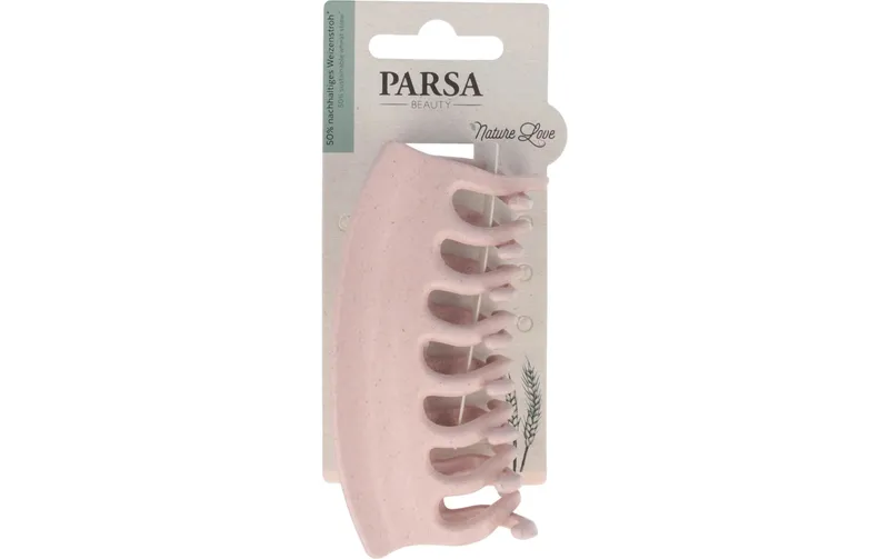 Parsa Beauty Haarklammer naturalee Love gross Rosa 1 pezzi