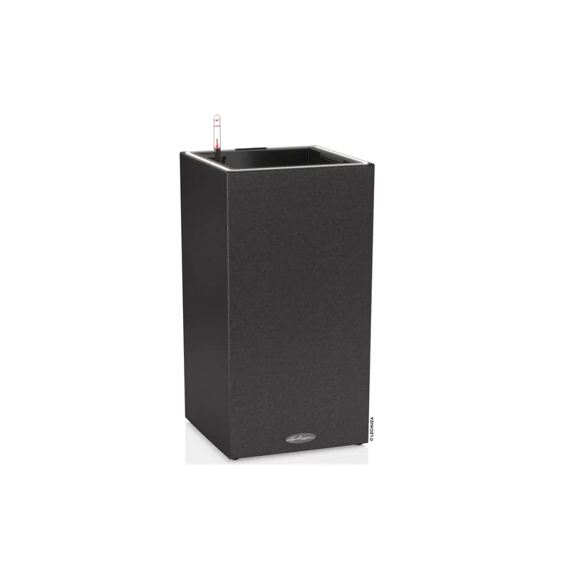 Lechuza Blumentopf Canto Stone 30 High LED, Graphit