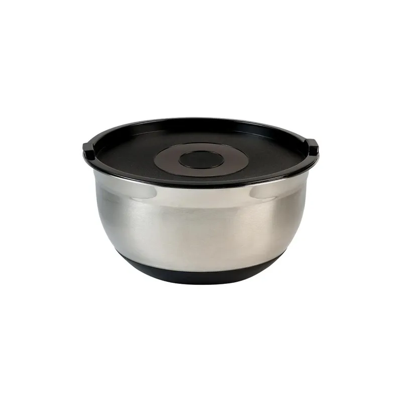 Kesper con coperchio 4,5 l, Nero/Argento