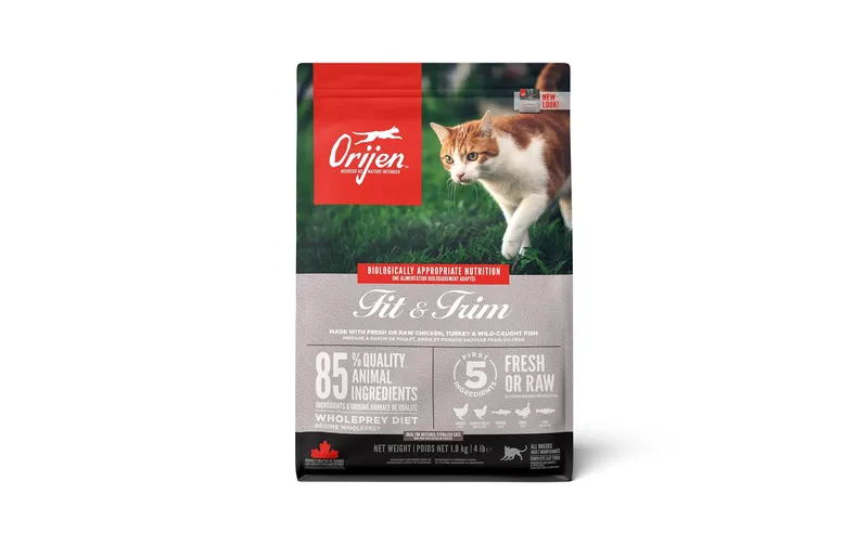 Orijen Trockenfutter Cat Fit & Trim with Huhn, 1.8 kg