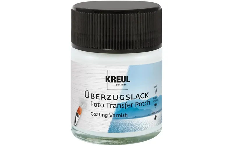 Kreul Fixiermittel Potch Foto Überzugslack Glänzend, 50 ml