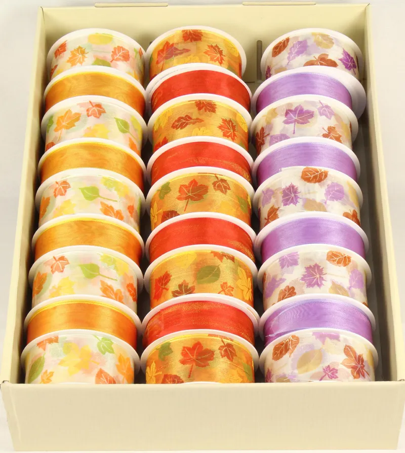 Geschenkband Herbst
