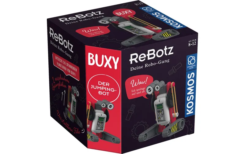 Kosmos Experimentierkasten ReBotz: Buxy della Jumping-Bot