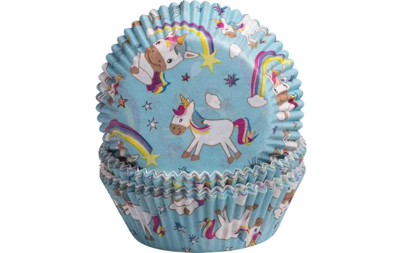 Demmler Muffin Backform Einhorn 60 pezzi
