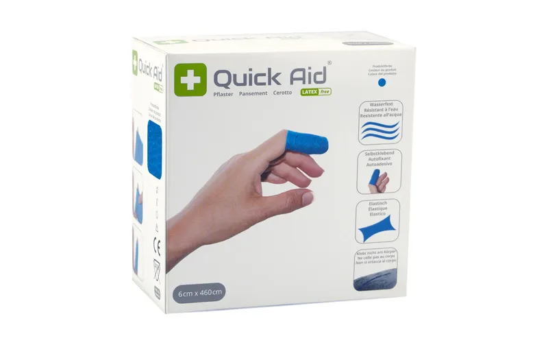 Quick Aid Pflaster blau, 6 x 460 cm