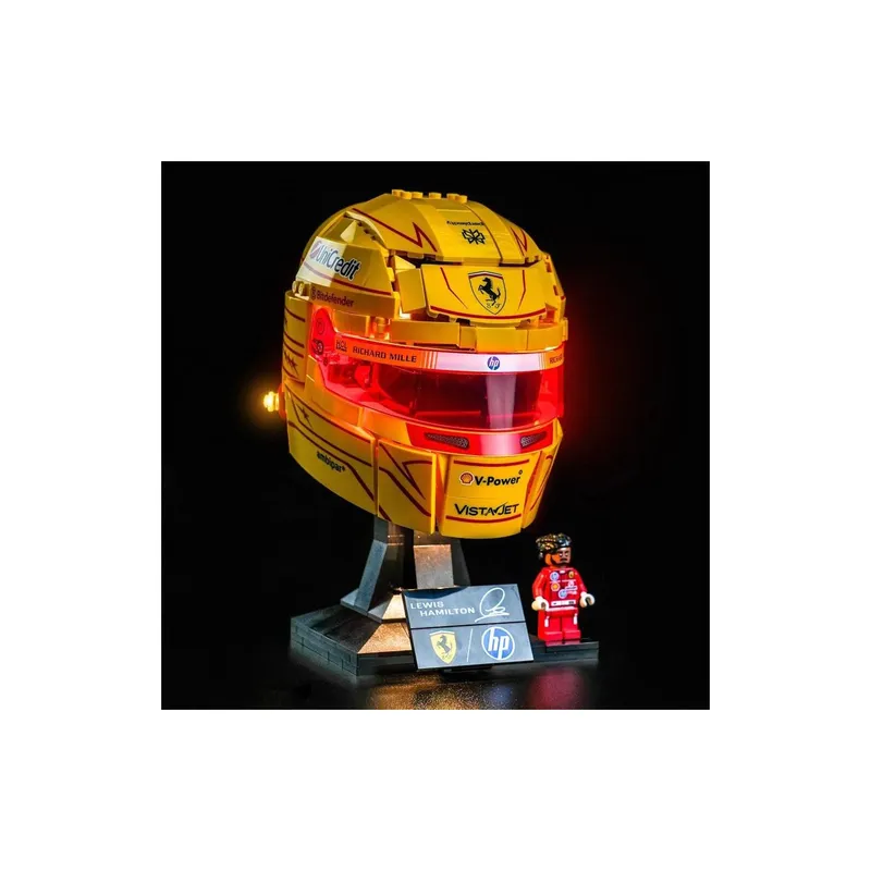 BrickBling BB LED Beleuchtungs-Set für LEGO® 43022 Hamilton Helm