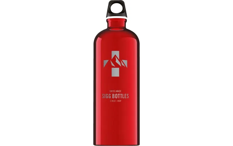 SIGG Trinkflasche Traveller 1 l Mountain Red