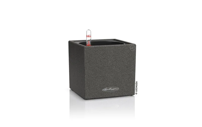 Lechuza Blumentopf CANTO Stone 14 Schwarz