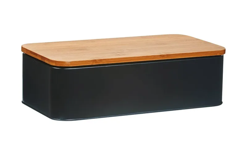 Zeller Present Brotkasten noir