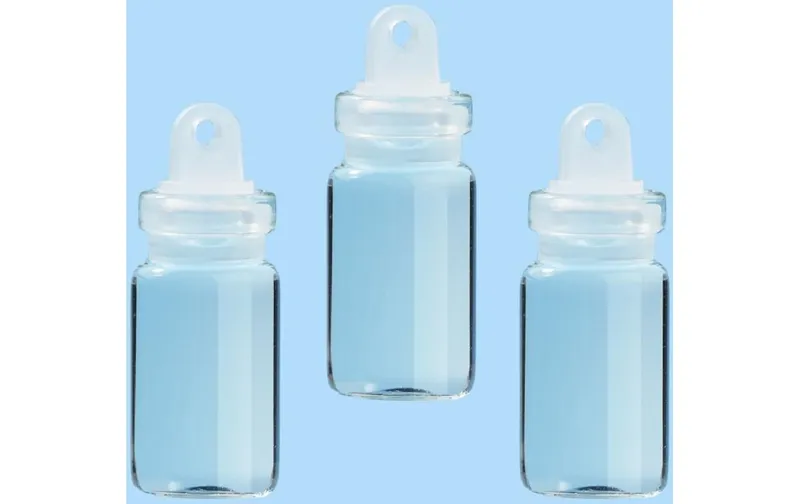HobbyFun Mini-Utensilien Mini Glas avec Verschluss