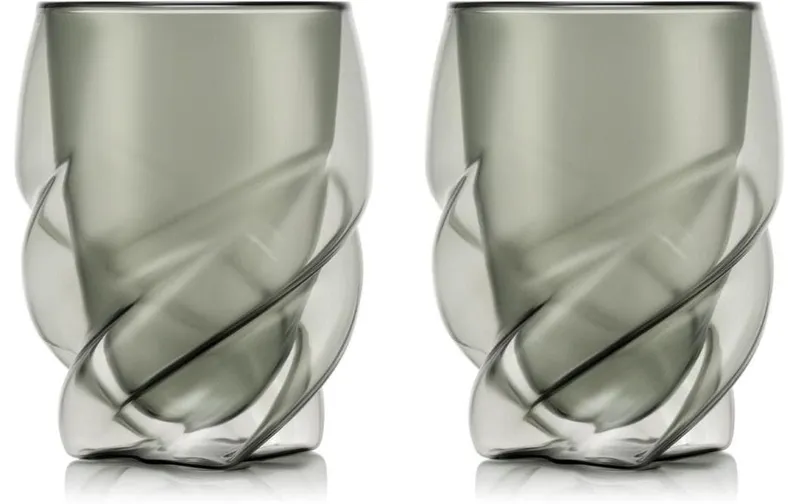 Bodum Pavina Paris Doppelwandgläser 270 ml, 2 pieces, grey