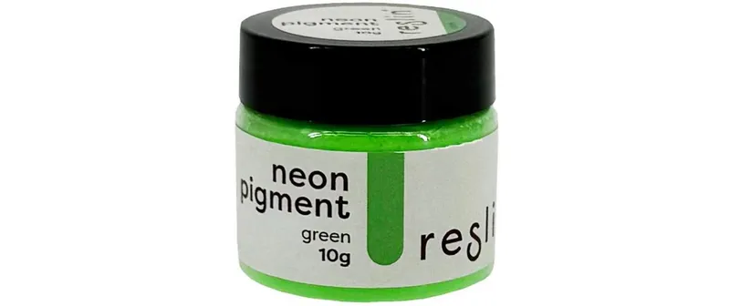 Reslin Farbpigmente Pulver Neon Gründ