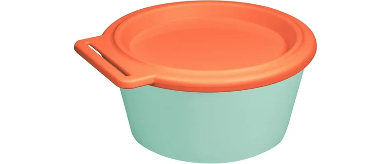 Koziol Schale Nora Box 11 cm, 1 pieces, Sweet Green/Strong Coral