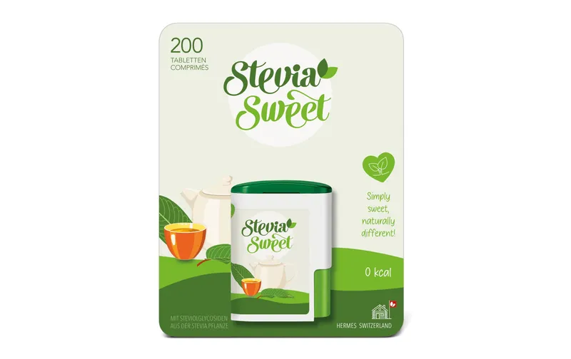 SteviaSweet Süsstessuto Stevia Sweet 200 pezzi