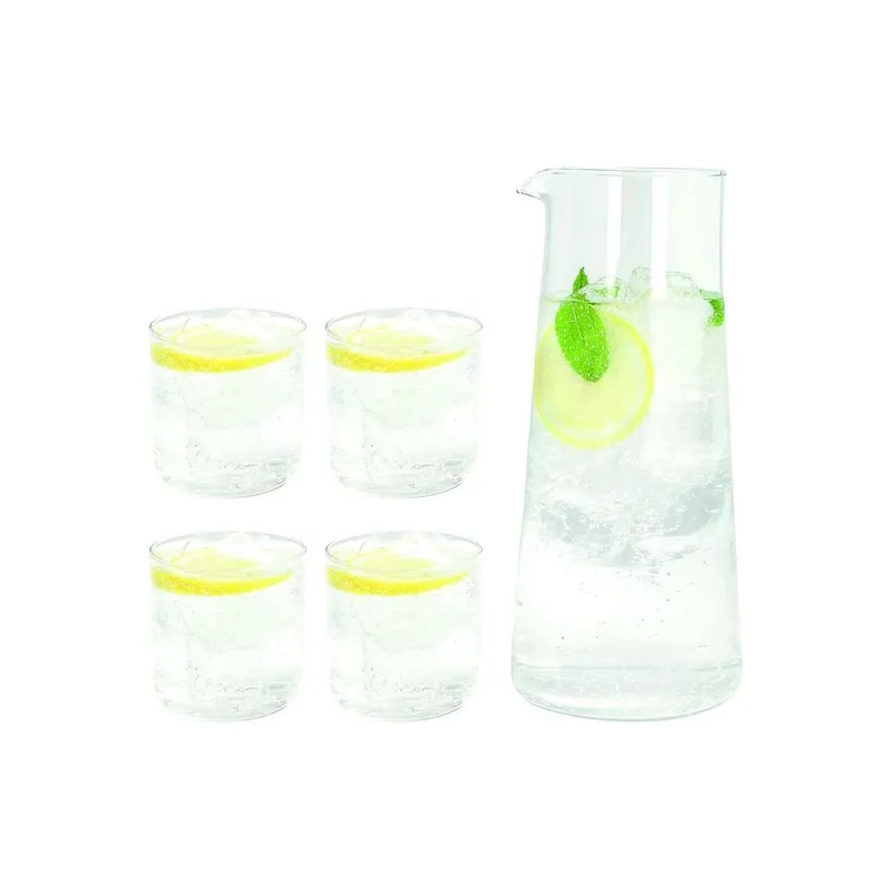 Tognana Tognana Carafre-Set Lyra 5 pièces, Transparent