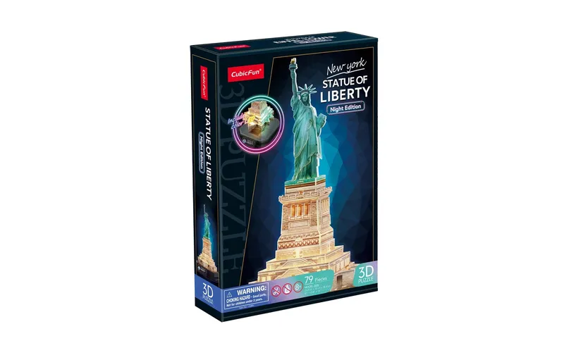 CubicFun Freiheitsstatue LED 79 Teile