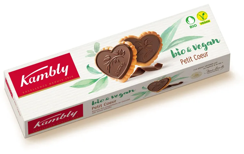 Kambly Guetzli bio&vegan Petit Coeur 80 g