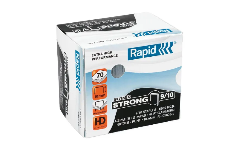 Rapid Heftklammern Strong, 9/10, 5000 pieces
