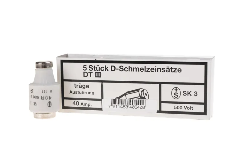 Elektromaterial Sicherungseinsatz DIII 40A