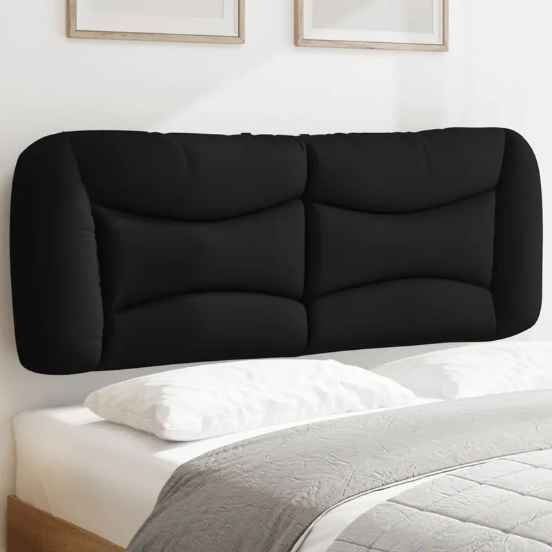 Kopfteil-Kissen "Hvar" nero 140 cm tessuto