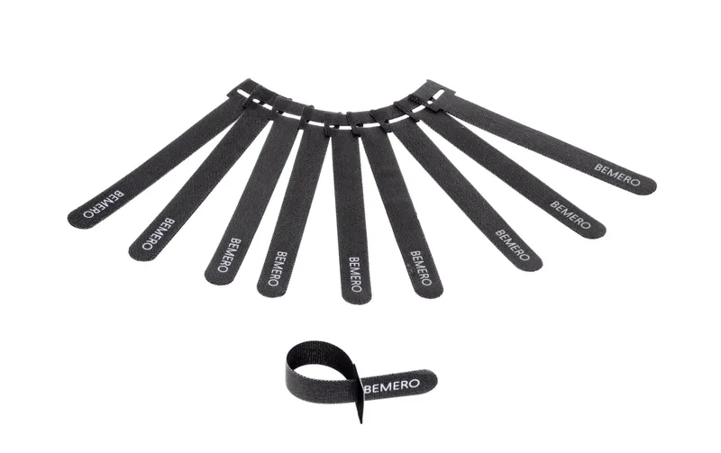 Bemero Kabelbinder 16015BK-MP 10 pièces