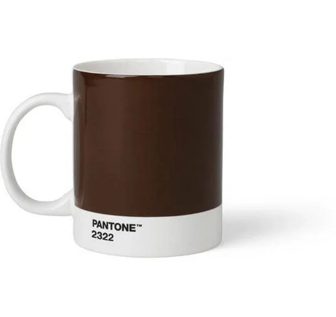 Pantone by Copenhagen Design Tasse 375 ml, 1 Stück, Braun