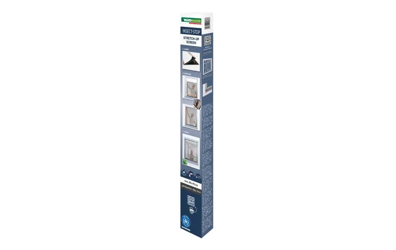 Windhager Teleskopfenster Stretch 80 x 90 cm, Anthrazit