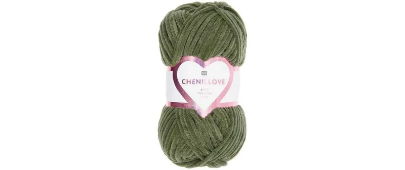 Rico Design Wolle Creative Chenillove Oliv