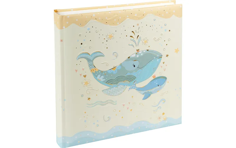 Goldbuch Babyalbum Blue Whale, 25 x 25 cm, 60 Seiten