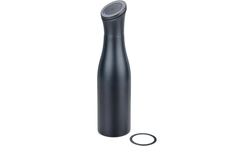 Troika Thermoflasche mit MagSafe, Schwarz 550 ml, Schwarz