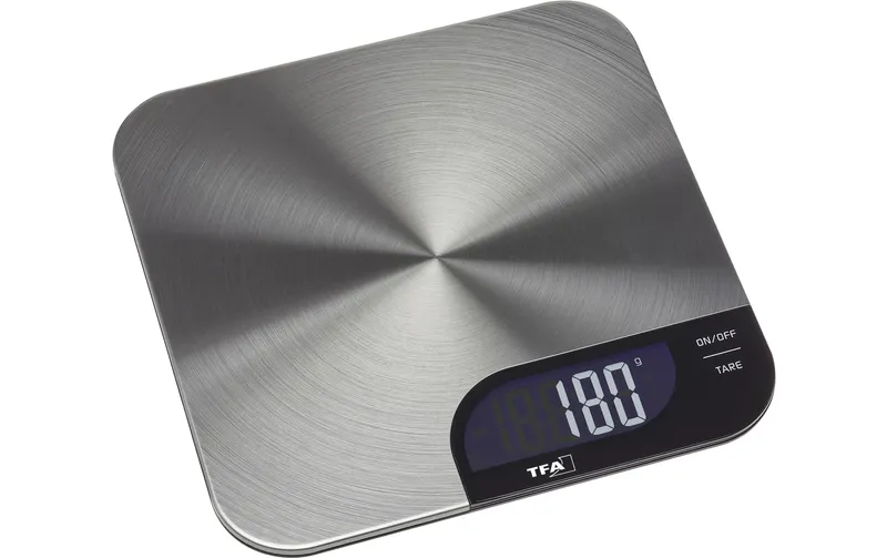 TFA Dostmann Küchenwaage Cheesecake Silber