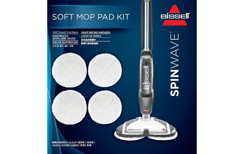 BISSELL Wischbezug Spin Wave Soft 4 pièces