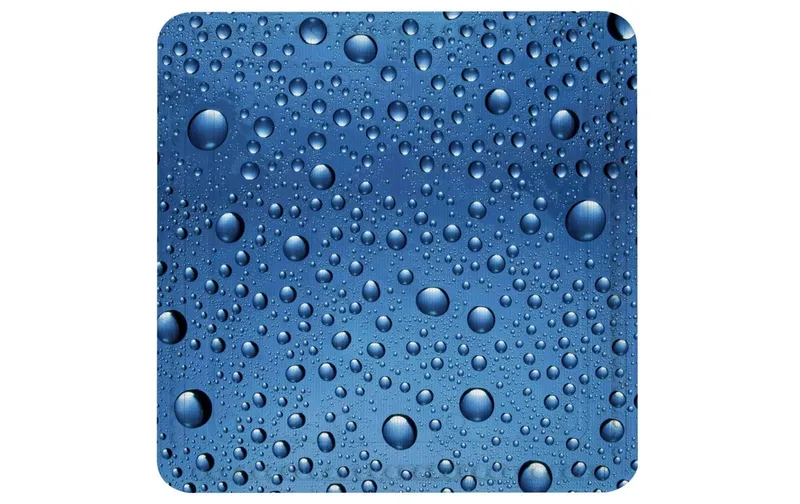 Kleine Wolke Duschwanneneinlage Bubble 55 x 55 cm, bleu