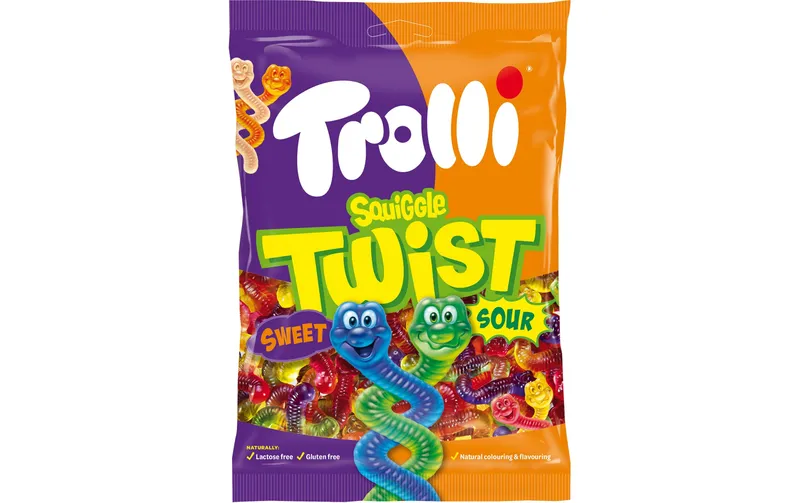Trolli Gummibonbons Squiggle Twist 175 g
