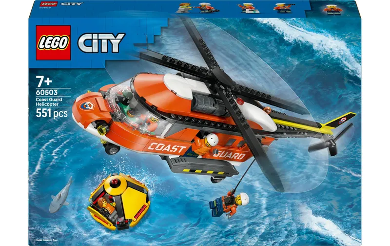 LEGO® City Hubschrauber le Küstenwache 60503