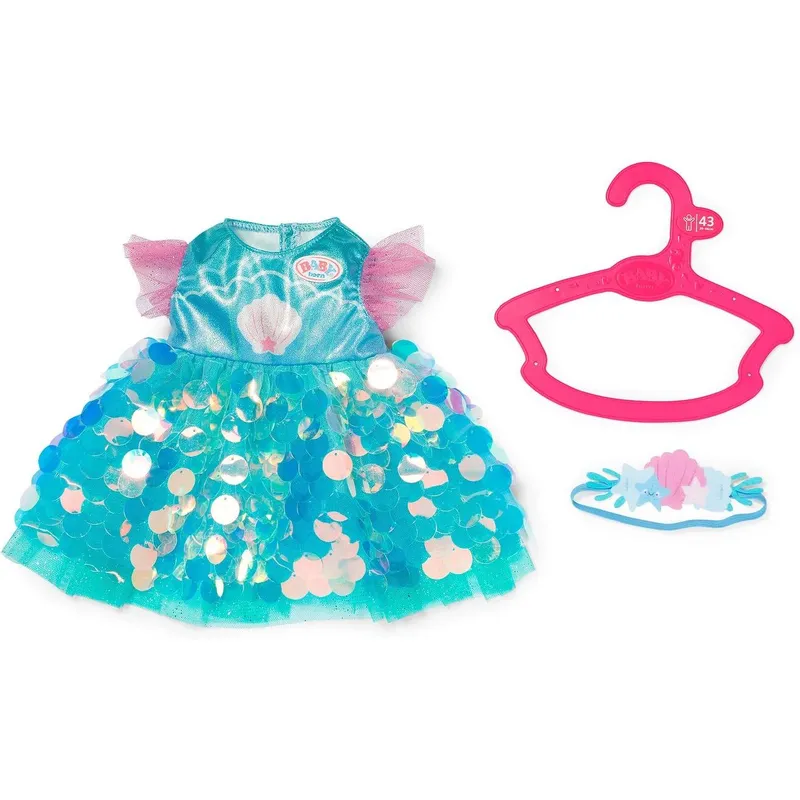 Baby Born Puppenkleidung Meerjungfrau-Outfit 43 cm