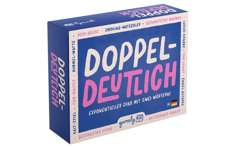 gamely Partyspiel Doppel-Deutlich Deutsch