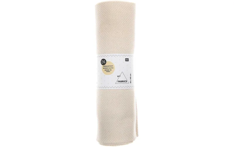 Rico Design Mönchfabric zum Punch Needle 50 x 140 cm, Beige