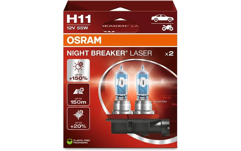 OSRAM H11 Night Breaker Laser 55 W PKW