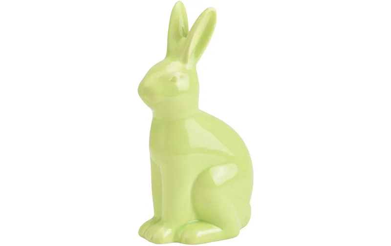 G. Wurm Aufsteller Hase 16 cm, green