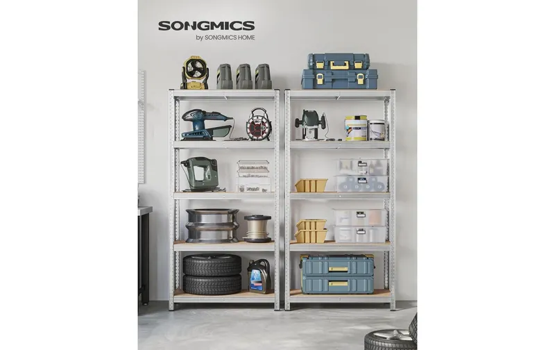 Songmics Regal Silber