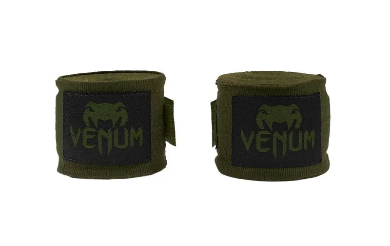 Venum Kontact Boxing Handwraps 4.5 m, Olivgrün
