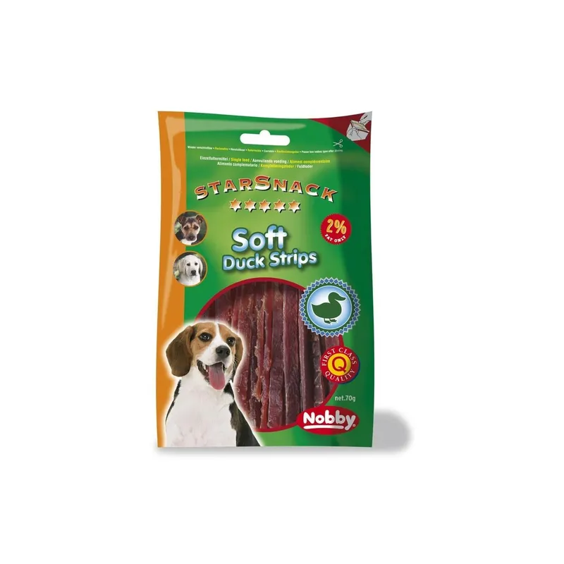 Nobby Leckerli StarSnack Soft Duck Strips, 70 g