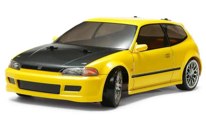 Tamiya Drift Honda Civic SiR (EG6), TT-02D Bausatz with ESC, 1:10